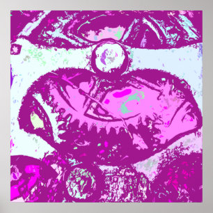 Affiches steampunk rose