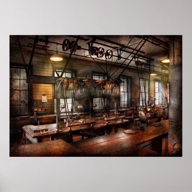 Affiches Steampunk - The Workshop (Devant)