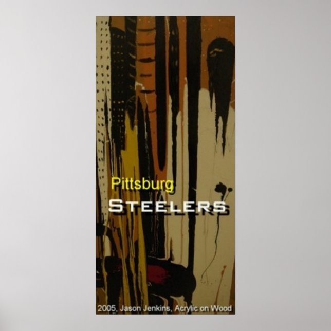 Affiches Steelers de Pittsburgh (Devant)