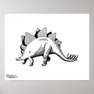 Affiches Stegosaurus
