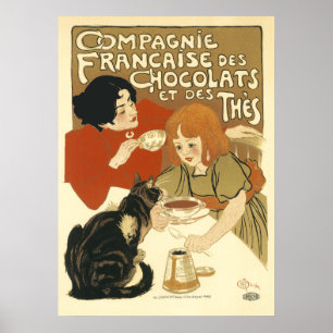 Affiches Steinlen - Compagnie Francaise des Chocolats
