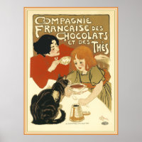 Steinlen - Compagnie Francaise des Chocolats