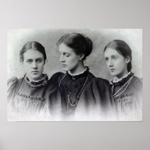 Affiches Stella, Vanessa and Virginia Stephen, c.1896
