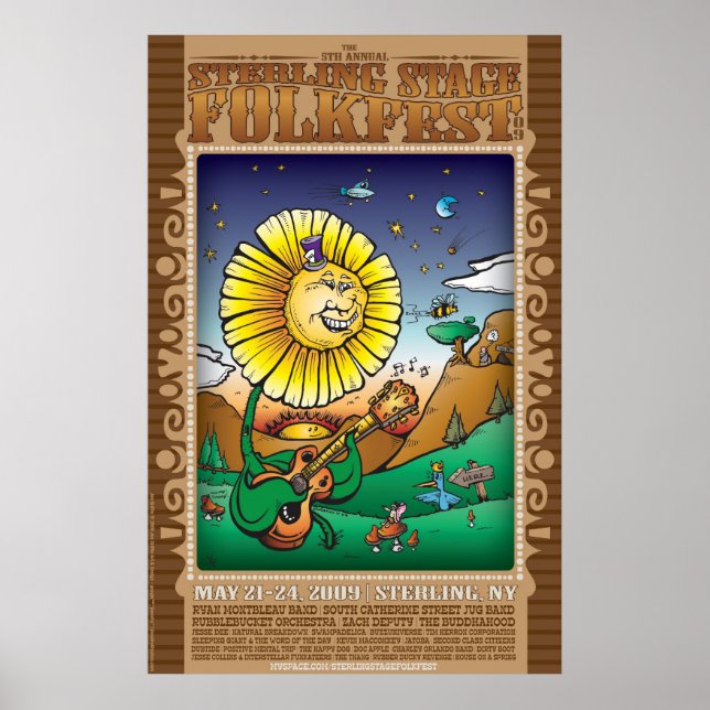 Affiches Sterling Folk Fest 09soulignée (Devant)