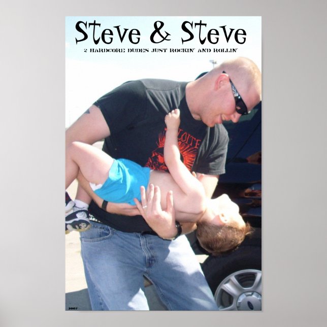 Affiches steve & steve (Devant)