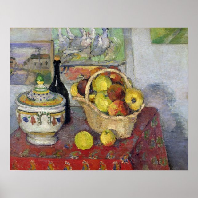 Affiches Still Life avec Tureen, c.1877 (Devant)