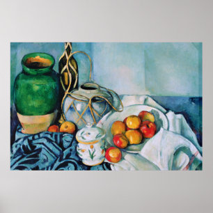 Affiches Still Life with Apples, Paul Cézanne