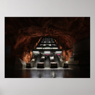 Affiches Stockholm Underground I