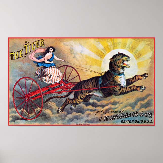 Affiches Stoddard Tiger (Devant)