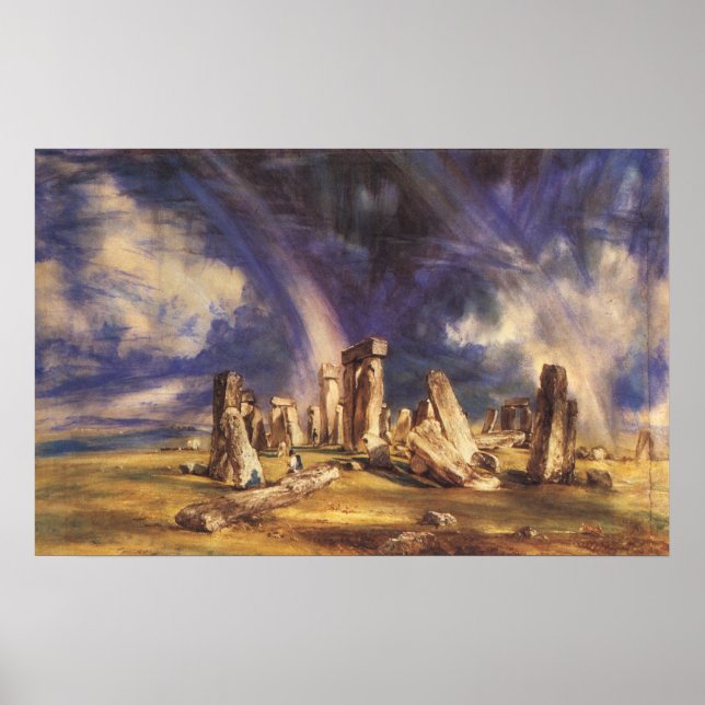Affiches Stonehenge - par : John Constable (Devant)