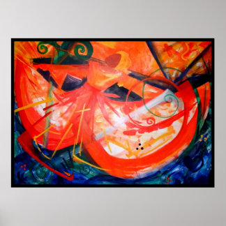 Affiches Storm Dancer - Art haïtien - Art noir