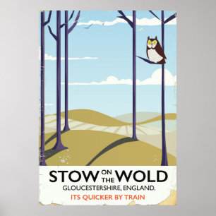Affiches Stow-on-the-Wold, Gloucestershire, Angleterre