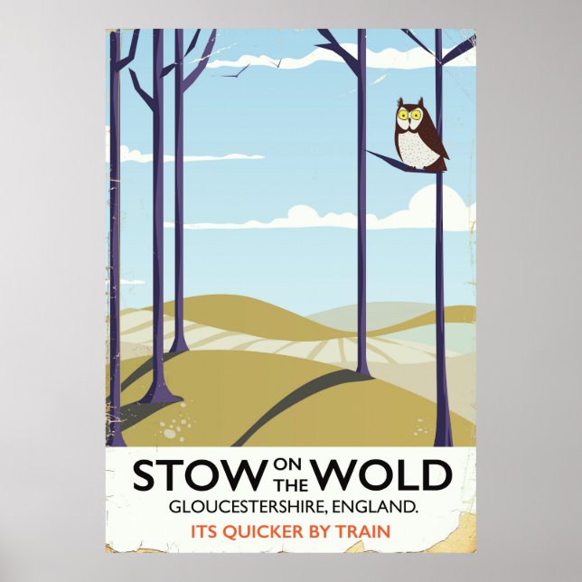 Affiches Stow-on-the-Wold, Gloucestershire, Angleterre (Devant)