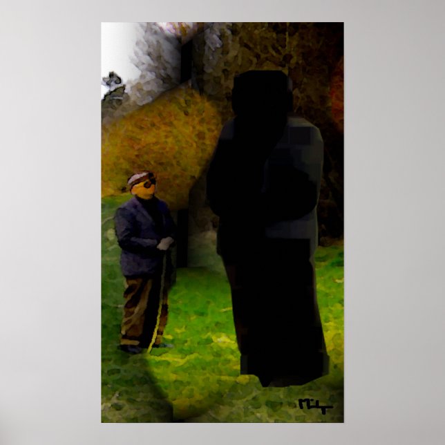 Affiches strange encounter  in woods (Devant)