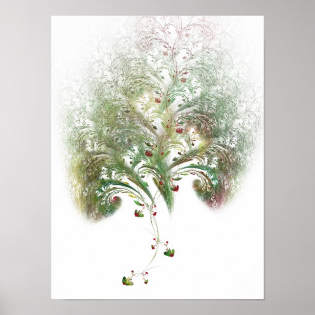Affiches Strawberry Tree Fractal (Devant)