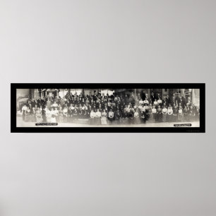 Affiches Streator, Illinois Knights and Ladies Photo 1910