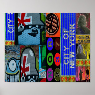 Affiches STREET ART NYC par URBAN59