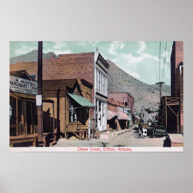 Affiches Street View, Chase CreekClifton, AZ (Devant)
