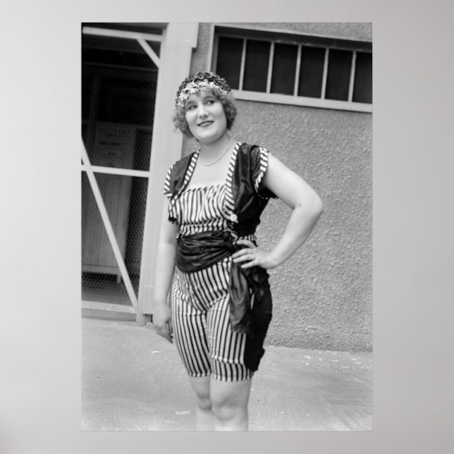 Affiches Stripes amincissantes, années 1920 (Devant)