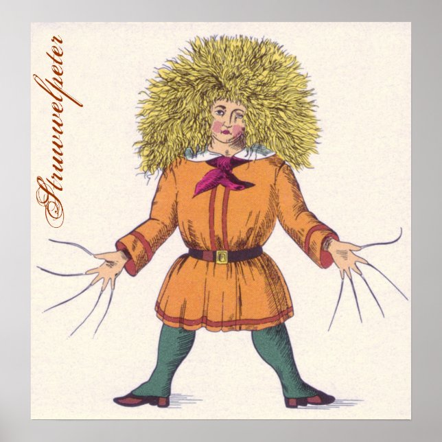 Affiches Struwwelpeter ~ Heinrich Hoffmann (Devant)