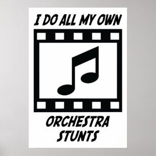 Affiches Stunts de l'orchestre