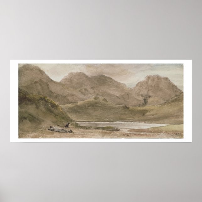 Affiches Sty Head Tarn, 12 octobre 1800 (Devant)