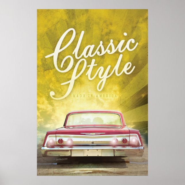 Affiches Style classique (Devant)