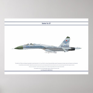 Affiches Su-27 Russie 1