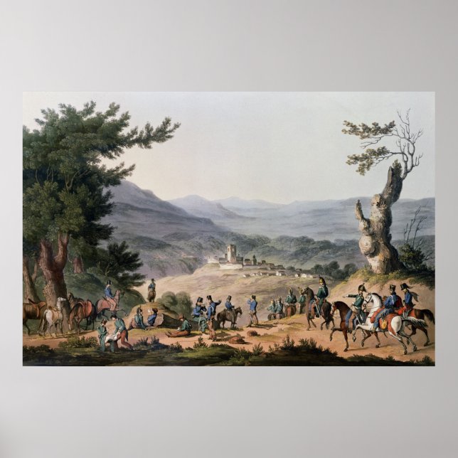 Affiches Subugal on the River Coa, gravé par C. Turner (Devant)