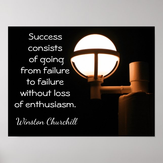 Affiches Success Art Print ~~ Winston Churchill (Devant)