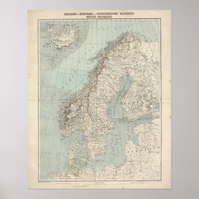 Affiches Suède, Norvège, Danemark 2 (Devant)