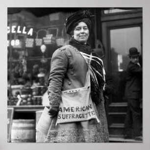 Affiches Suffragette américaine, les années 1900 tôt