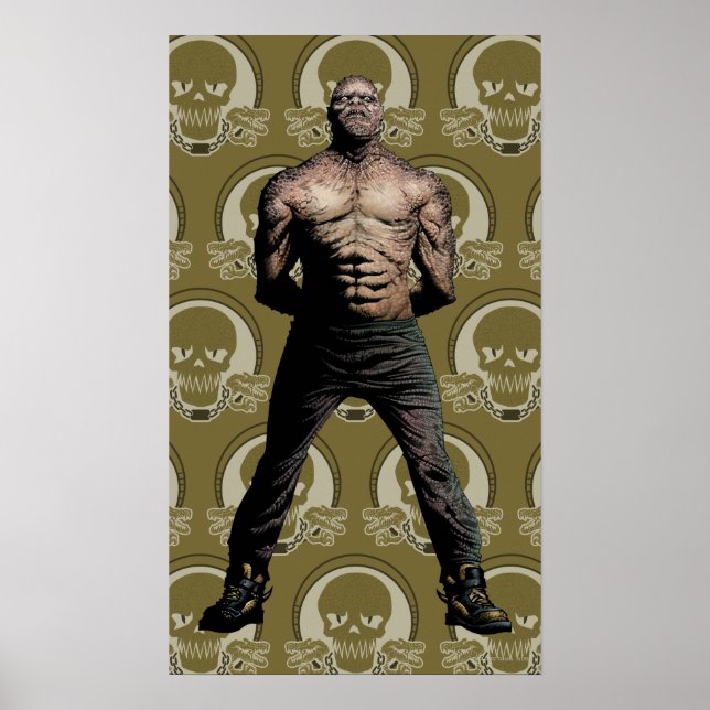 Affiches Suicide Squad | Croc Comic Book Art (Devant)