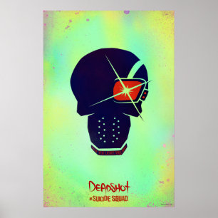 Affiches Suicide Squad   Deadshot Head Icon