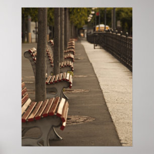 Affiches Suisse, canton du Tessin, Lugano. Bord du lac