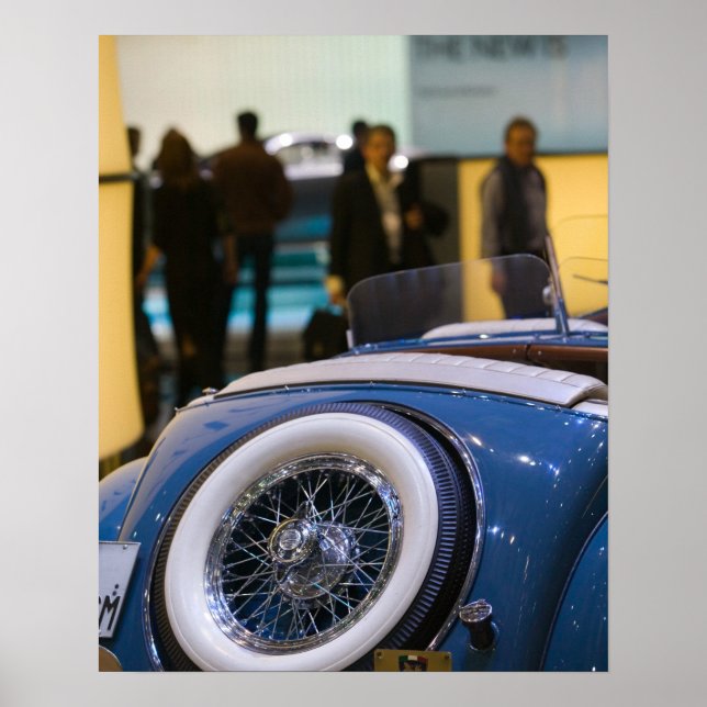 Affiches SUISSE, GENÈVE : 75e Auto 7 Genève (Devant)