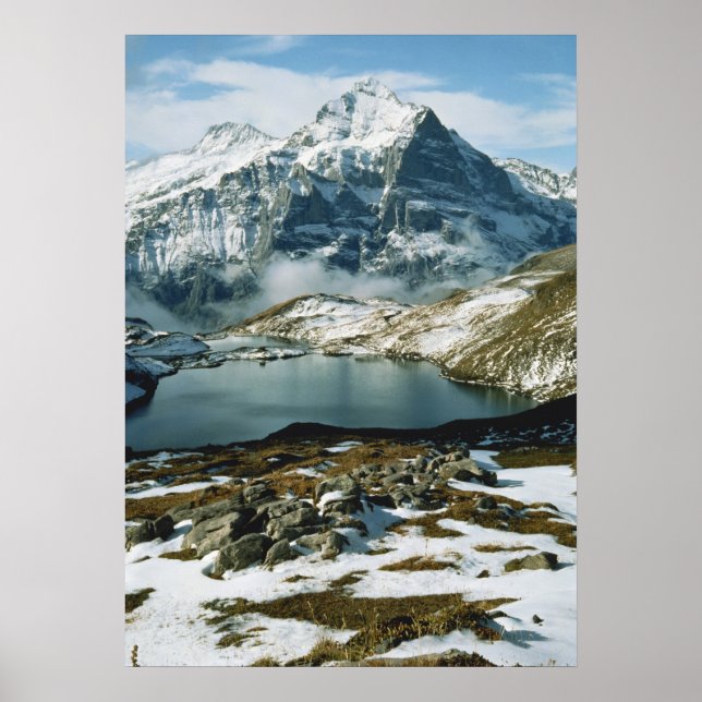 Affiches Suisse, Grindelwald, Alpes bernoises, Vue (Devant)