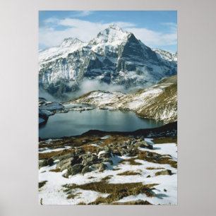 Affiches Suisse, Grindelwald, Alpes bernoises, Vue