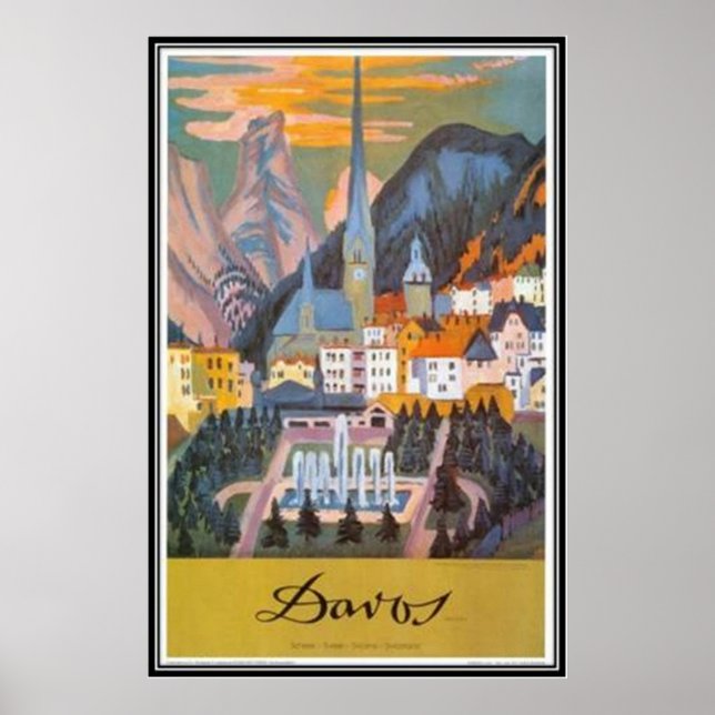 Affiches Suisse vintage - (Devant)