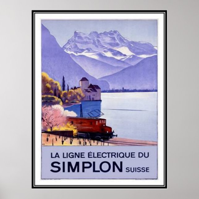 Affiches Suisse vintage - (Devant)