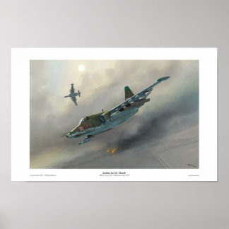 Affiches Sukhoi Su-25 'Grach'