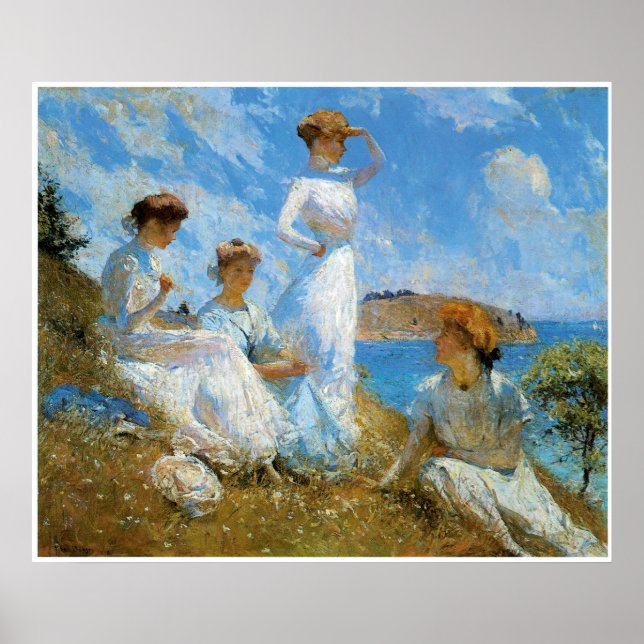 Affiches Summer, 1909 Frank Weston Benson (Devant)