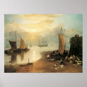 Affiches Sun Rising Through Vapour by Joseph Turner
