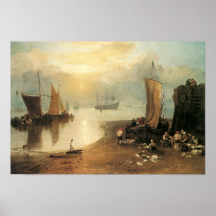 Affiches Sun Rising Through Vapour by Joseph Turner