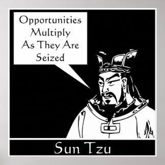 Affiches Sun Tzu — Le stratège militaire chinois