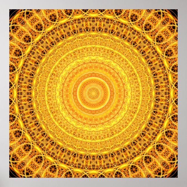 Affiches Suncatcher Mandala (Devant)