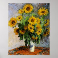 Sunflowers, 1881 par Monet.