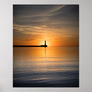 Affiches Sunrise à Roker Poster/Imprimer