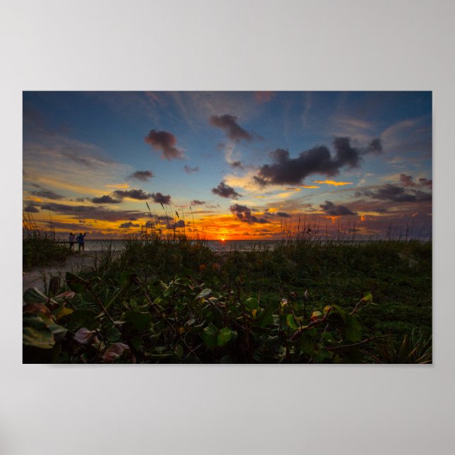 Affiches Sunrise at Jetty Park, Fort Pierce, Florida (Devant)