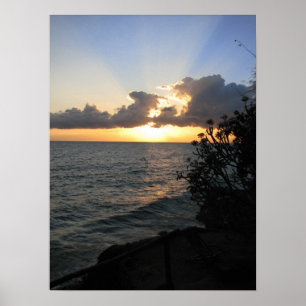 Affiches Sunrise du lac Malawi